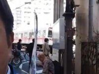 駅頭あいさつ 大山駅南口