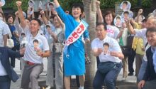本日は、比例代表(全国区)候補 有村治子 Dayでした